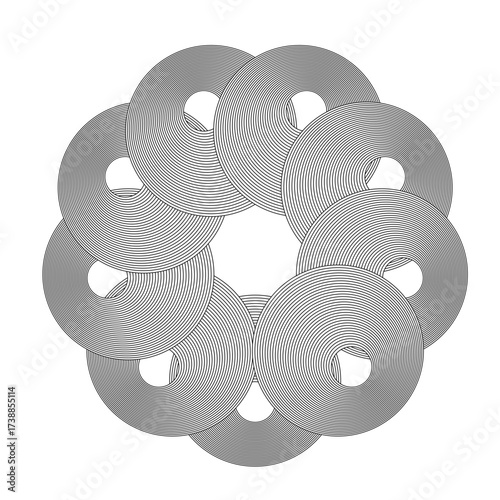 Figuras abstractas modernas / Modern Abstract Figures / Moderne Abstrakte Figuren (PNG, SVG, JPG)