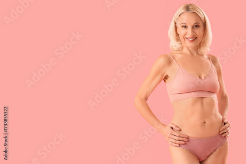 Beautiful happy mature woma...