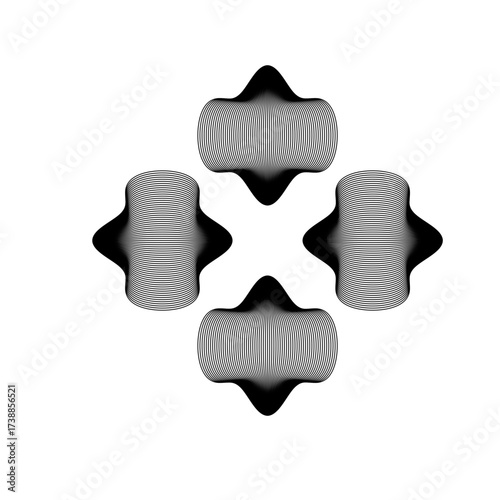 Geometría minimalista / Minimalist Geometry / Minimalistische Geometrie (PNG, SVG, JPG)