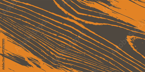 orange black brush Car sticker wrap pattern banner abstract sporty lines black orange.