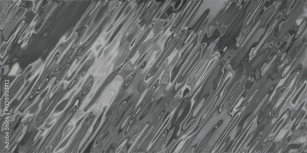 Abstract gray scale diagonal wave pattern creating dynamic textured surface for backgrounds or decorative elements