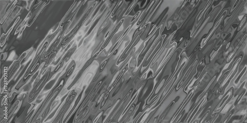 Abstract gray scale diagonal wave pattern creating dynamic textured surface for backgrounds or decorative elements