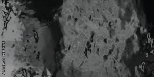 Abstract grayscale texture resembling clouds or a fluid landscape with layered shades and contours