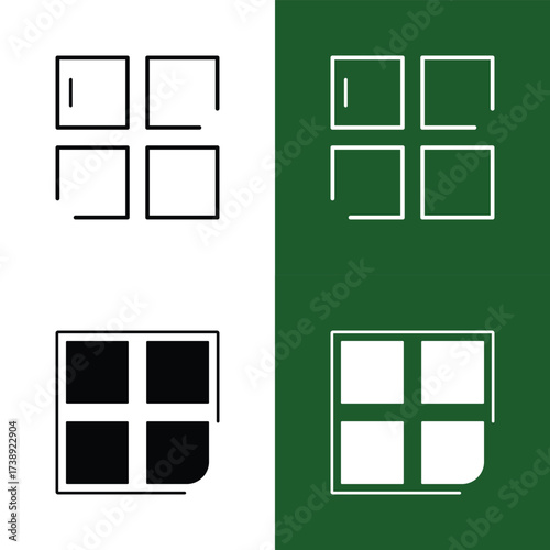 hamburger menu icon set .