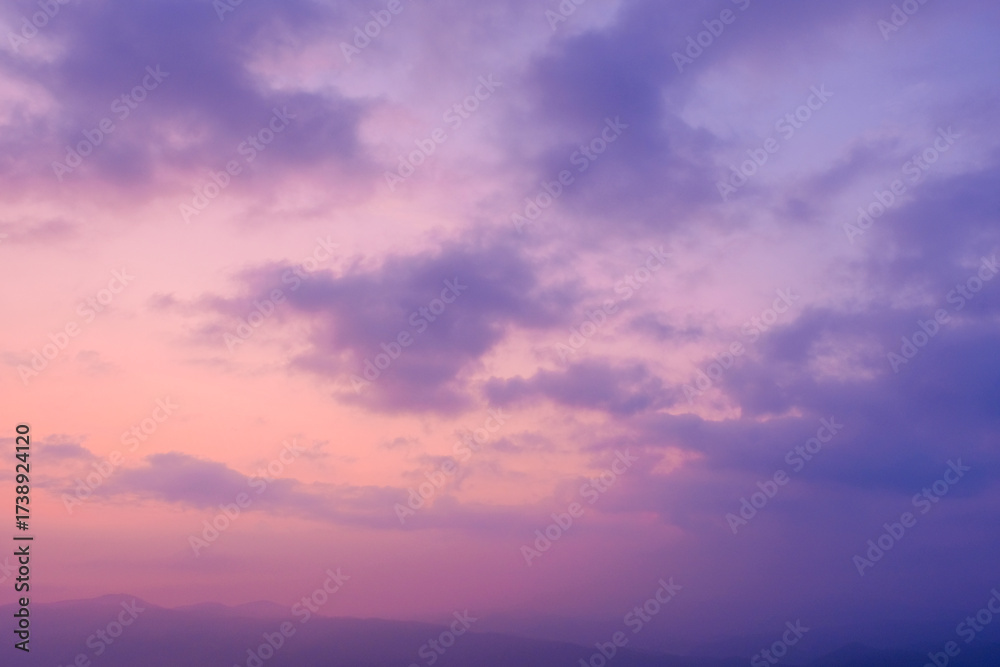 Obraz premium 空 夜明け