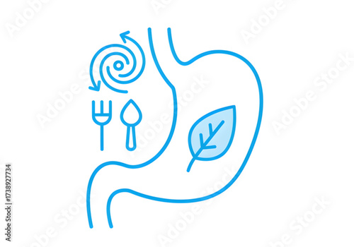  Minimal icon of a personalized nutrition icon — no background, no shadow PNG