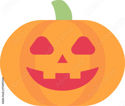 Halloween pumpkin jack o lantern illustration