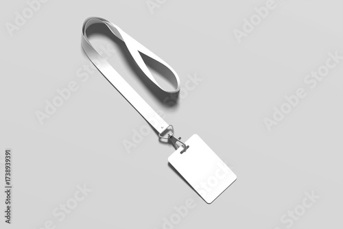 ID Card Blank Mockup