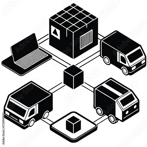 Isometric 3D vector set of icons of home appliances and furniture for a residential real estate apartment design and web illustration