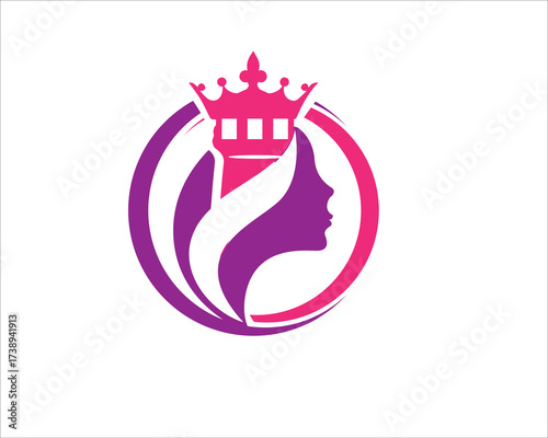 lighthouse and beauty women logo designs