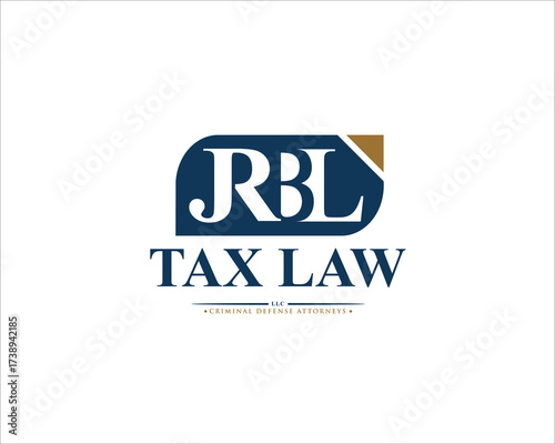 j r b l tax law logo designs