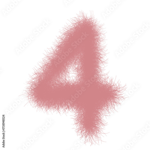 A soft and dreamy collection of hand-painted numbers 0–9, designed with a fluffy pink brush texture.
Each number expresses a unique balance between playfulness and elegance — combining gentle strokes,