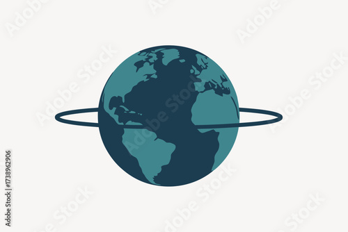 Planet Icon Illustration