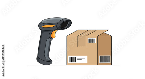 Scanning Success Streamlining Operations with Barcode Technology for Efficient Package Tracking