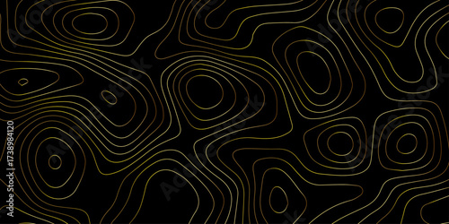 Abstract topographic line pattern background. minimal topography contour map wallpaper with wavy line pattern. geography map grid backdrop. geographic mountain relief.	
