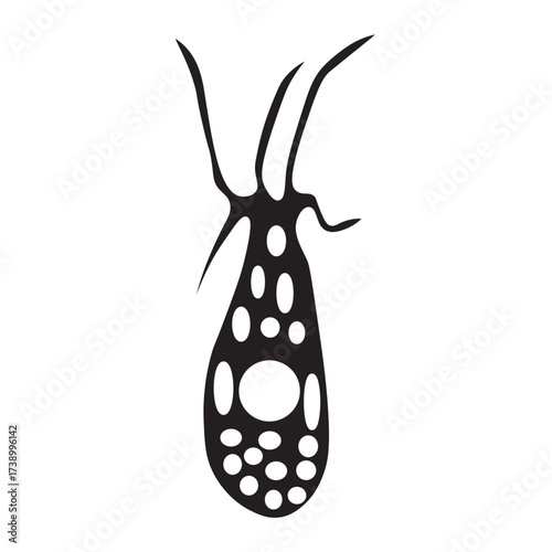 Difflugia Protozoa Glyph icon