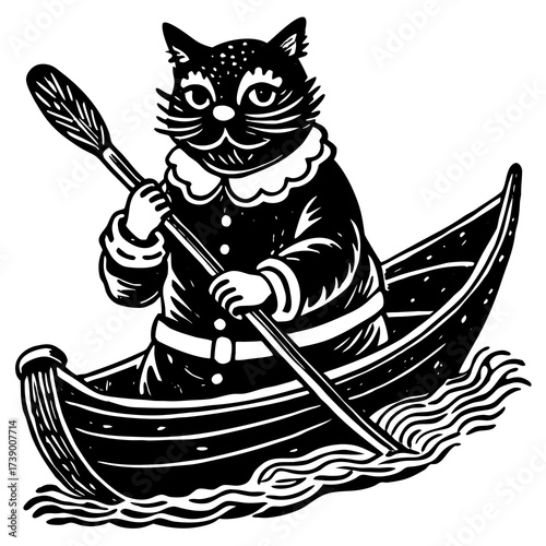 pirate ship vector illustration