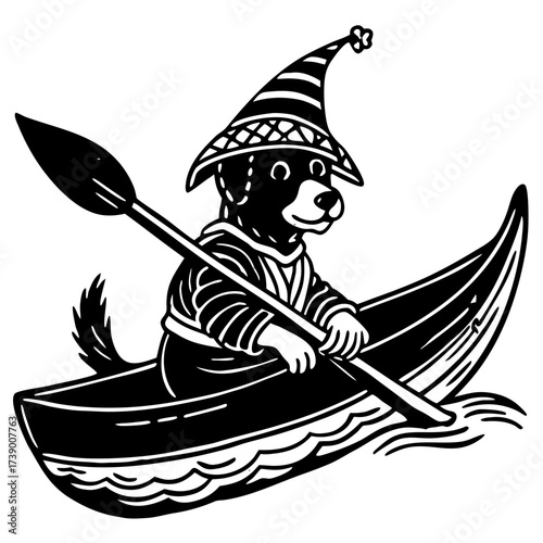 pirate with a sword bota