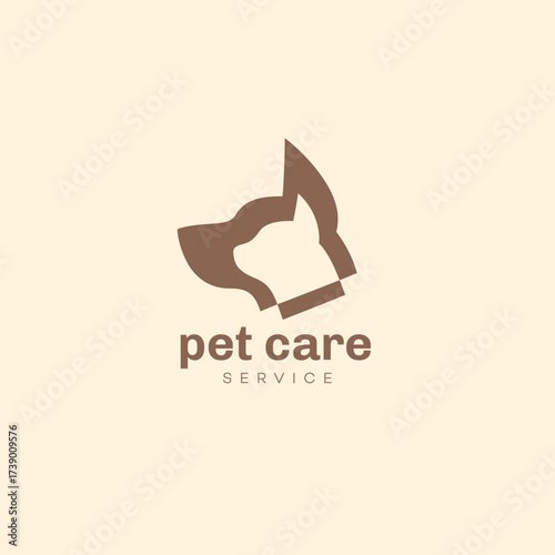 Pet care logo
