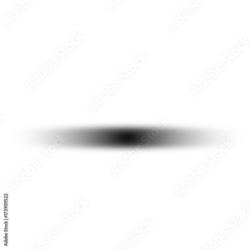 Black shadow overlay effect isolated on transparent background. shadow.  blurred round shadow. black gradient shadow for design, poster, card, decoration. blur shadow for graphic design elements