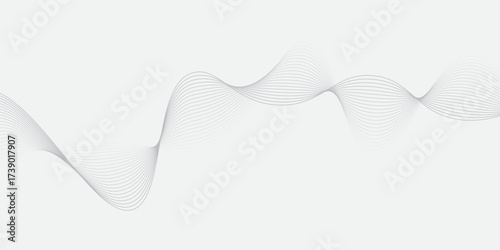 Disign vector background with black wavy lines best picture