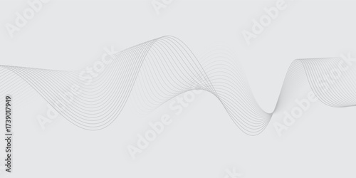 Best vector background with black wavy lines texture