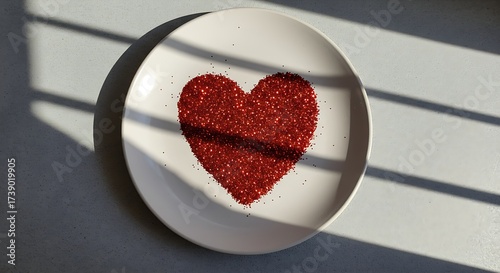 Red Heart, Dramatic Shadows