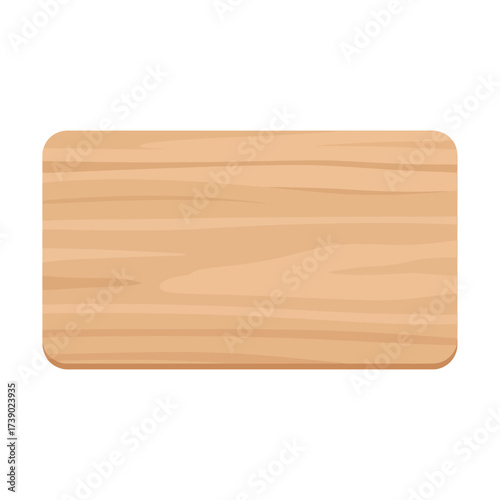 Rustic wooden cutting board or serving tray with smooth finish, perfect for culinary presentations and cozy kitchen designs