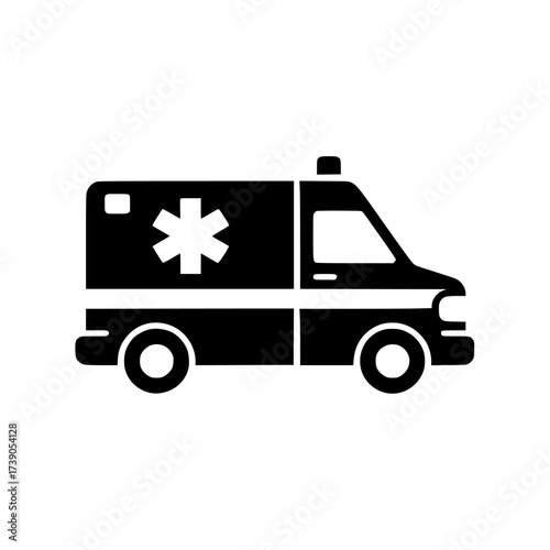Vector art of ambulance icon