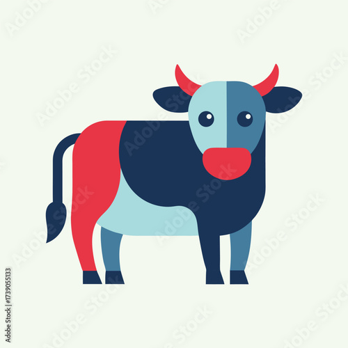 funny cow cartoon