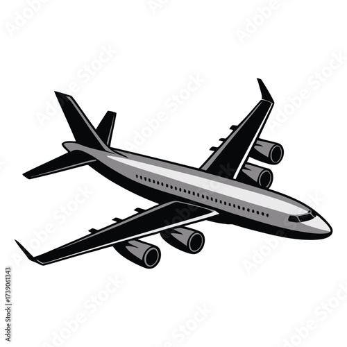 airplane in the sky