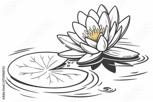 white water lily