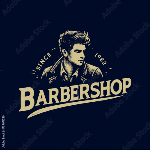 Illustration of a bearded man.