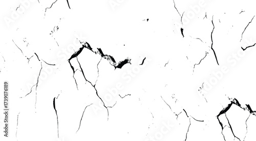 Texture soil dry crack background pattern. Scratched or cracked vector illustration. holes on stone grunge or wall surface, collapse, broken crack, damage, crevice, crack grunge texture. vector eps10