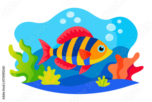 fish in the water