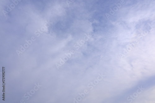 Blue sky with clouds