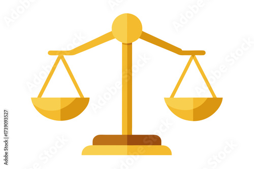 gold scales of justice