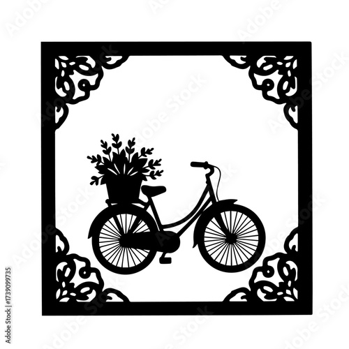 vintage bicycle vector illustration, bicycle, bike, sport, silhouette, illustration, cycling, vector, cycle, wheel, ride, cyclist, biker, race, black, woman, pedal, cartoon, people, mountain, bicyclin