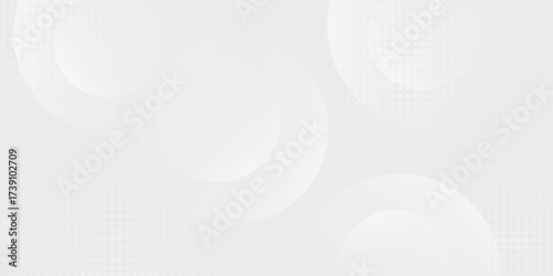 White geometric abstract background overlap layer on bright space with lines studio art simple good nice