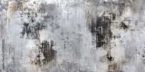 Textured Metallic Canvas: A close-up of a weathered metallic surface reveals abstract textures and intricate details, offering a study in contrasts. Grays.