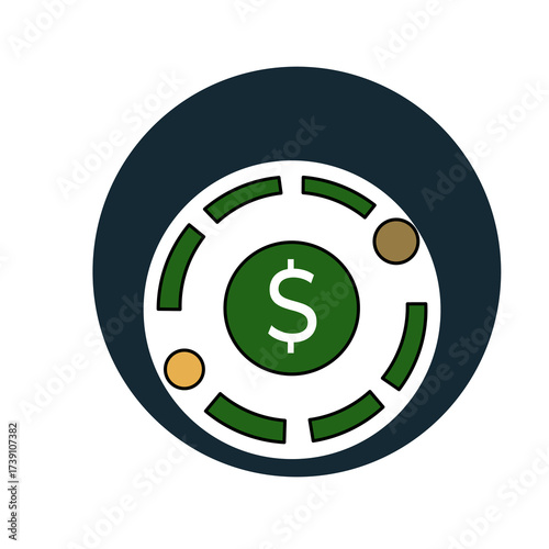 dollar sign button
