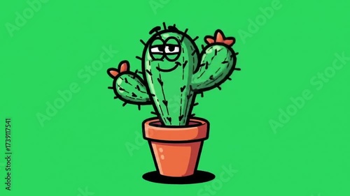cactus in a pot