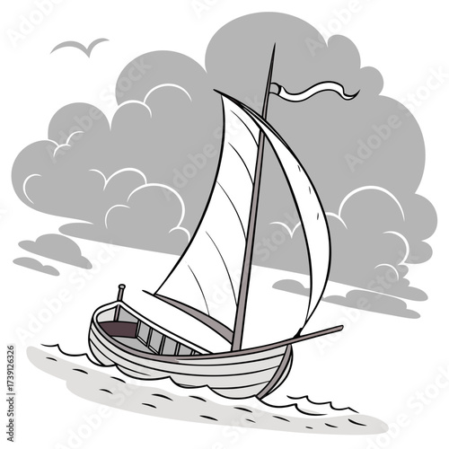 Vector art of majestic mountains rise above a lush valley with a winding river, showcasing natures grandeur and serene beauty, with towering peaks and verdant landscapes, a breathtaking vista