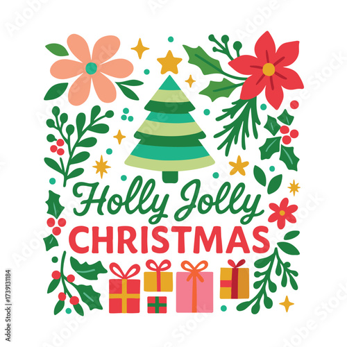 Holly Jolly Chistmas Svg T shirt