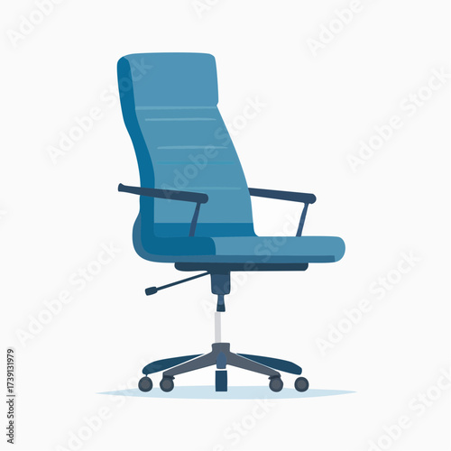 Blue Office Chair Ergonomic Design for Comfort and Productivity in Your Workspace