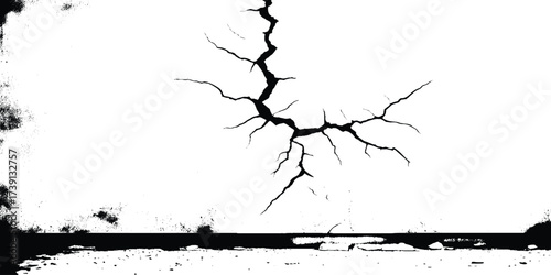 The Cracks Grunge Urban Background. Texture Vector. Dust Overlay Distress Grain ,Simply Place illustration over any Object to Create grungy Effect .abstract,splattered , dirty,poster for your design.