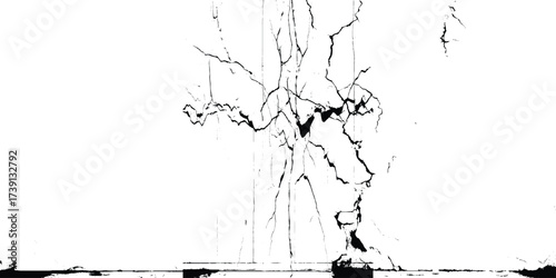 The Cracks Grunge Urban Background. Texture Vector. Dust Overlay Distress Grain ,Simply Place illustration over any Object to Create grungy Effect .abstract,splattered , dirty,poster for your design.