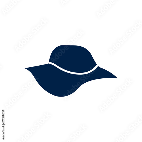 Women hat vector illustration icon