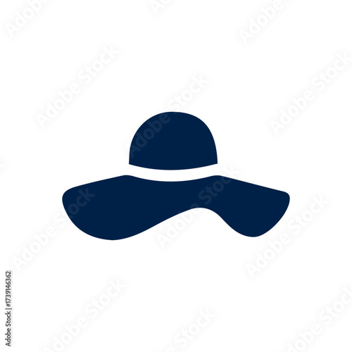 Women hat vector illustration icon