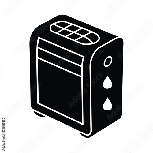 Dehumidifier Icon Appliance Vector